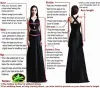 Sier Long Prom Dress مثير حورية البحر المجهزة عن رقبة براقة الماس السوداء الفتيات المساء في المساء الرسمي