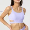 LL Yoga Reggiseni sportivi Canotta aderente per donna Allenamento Fitness Top Donna Push Up Senza cuciture Canotta sportiva Intimo Corsa Palestra ll2356