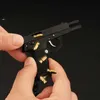 Pistoolspeelgoed 1 3 17 Speelgoedpistool Draagbare sleutelhanger Mini Metaal Desert Eagle M1911 Demonteer Jedi Survival Gun Model Voor volwassen kinderen Geschenk 240307