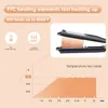 Professional Hair Curler Automatic Corrugated Flat Iron Curling Irons Straightener Curly Corn Clip Waver for Dropship 240305