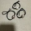 Fashion 3 color pearl small rubber bands hair ring popular head accessories in European and American countries