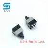 Smart Home Control 10st Tactile Push Button Switch Self Locking 5.8 5.8mm 7 7mm 8 8mm 8.5 8.5mm Återställ Micro (10st A02 Tact Cap)