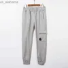 Men's Pants High tide brand mens pants fleece pocket lens terry fabric sweatpants men and couple basic pencil pants 240308