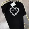 femmes chemise designer t-shirt femmes t-shirts lettre imprimer été à manches courtes polyvalent tendance doux tempérament haut t-shirt femmes couple même vêtements