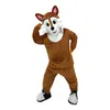 2024 Hot Sales Dog Mascot Costume Halloween Christmas Fancy Party Dress Cartoonfancy Dress Carnival Unisex Adults Outfit