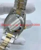 Pulseira de aço inoxidável de alta qualidade e ouro amarelo 116334 36mm Gray Wimbledon Dial Dial Automático Relógio Mecânico Automático Men's Sports Wrist Watches