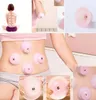 Chinese Therapy Vacuum Suction Massage Medical Body Care Cup Pink Traditional Cupping Jar For Health Care Tools9608908