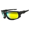 Novos óculos de equitação polarizados óculos de sol da motocicleta ao ar livre óculos esportivos à prova de areia dos homens óculos de pesca