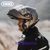 Casque de moto professionnel haut de gamme japonais SHOEI NEOTEC Casque de moto de 3e génération à double objectif Motorsport Cruiser révélé