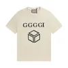 2024 Designer T-shirt da uomo magliette Europa Francia Lettera di lusso Stampa grafica Moda Uomo Maglietta Abbigliamento Casual T-shirt in cotone Uomini e donne Coppia