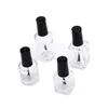 Bouteilles d'emballage En gros 10 ml 15 ml Bouteille de vernis à ongles en verre transparent vide avec un couvercle Brosse Conteneurs cosmétiques Bouteilles Drop Deliv Dhmqy