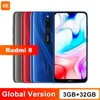 Глобальная версия Xiaomi Redmi 8, 3 ГБ, 32 ГБ, восьмиядерный процессор Snapdragon 439, 12 МП, двойная камера, мобильный телефон, 5000 мАч2224864