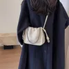 Sacs de soirée PU Cuir Plissé Sac à bandoulière Mode Tempérament Style Simplicité Urbaine Bandoulière Chaîne Aisselles Femmes Filles