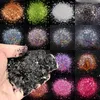 Nail Glitter 500g Mix Hexagon Holo Irisé Flocons Paillettes Ongles En Vrac // Corps Laser Chunky Acrylique