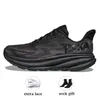 Og Bonding Running Shoes Clifton 9 Bondi 8 Femmes pour hommes en ms