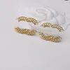 20style le plus récent lettre de designer marque d'oreille pour le charme pour femmes lettres de lettres étalons de boucles d'oreilles rétro de mariage bijoux de haute qualité