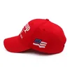 ZK20 Chapeaux de fête brodés 2024 Casquette de baseball pour l'élection du président américain Support réglable à bretelles Trump Chapeau Trump Même style Casquettes à visière Adultes Hommes Femmes 001