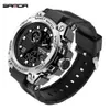 Sanda g Style hommes montre numérique choc militaire montres de sport étanche montre-bracelet électronique hommes horloge Relogio Masculino 739 Q0193D