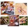 Storage Bottles 10PCS Mini Glass Bottle Miniature Cork Vials DIY Wishing Drifting Wedding Party Decor Jars