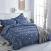 Thickened Skin Friendly Cotton Washed Quilt Cover Single Piece Double Person Bed Sheet Bedding 240226