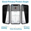 Étuis magnétiques de confidentialité pour iPhone 14 13 12 11 Pro MAX X XR 7 8 Plus Aimant Métal Verre Trempé Anti-Spy 360 Housse de protection 240304