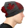 Bérets Drapeau canadien Stone Caps Hip Hop Automne Hiver Outdoor Skullies Bonnets Chapeau Unisexe Adulte Chaud Multifonction Bonnet Tricot Chapeaux