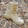 Fitness ayakkabıları süper ışık savaş botları Özel Kuvvetler Botas Askeri Erkekler Bahar Sonbahar Açık Dağcılık Av Yürüyüş Eğitimi