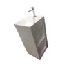 420x450x900mm bağımsız katı yüzey taş lavabo banyo reçine reçine lavabo kaidesi lavabo gemisi rs38378