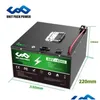 Akumulatory LifePo4 Litowe akumulatory do ładowania 48V 50AH Brak ładowarki na motocykl 1800 W wózek golfowy Energia słoneczna/domowa energia stto dhyll