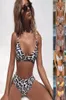 Nowe kobiety039s Swim Wear 2019 Swimsuits Leopard Snake High Talie Ladies Bikini Travel Swimsuit9173204