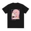 Mens T Shirts älskling i Franxx T-shirt män kvinnor plus storlek mode o-hals avslappnad streetwear harajuku överdimensionerade unisex tees