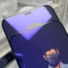 Vidro temperado anti-raio azul para iPhone 11 12 15 14 13 Pro Max 12 Mini XR XS Max Cobertura total Protetor de tela Capa à prova de poeira Película protetora 10 unidades / caixa