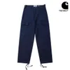 2024 Designer Carhart Pant Carharrt Trendy Kaha T a quadri in puro cotone multitasche lavati pantaloni da lavoro per pantaloni casual da uomo 71