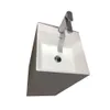 420X450x900mm Freestanding Solid Surface Pietra Lavello Bagno Lavabo in resina Guardaroba Piedistallo Lavabo Lavabo RS38378