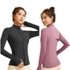 Hyl-888 Yoga Jacket Womendefine Workout Sport Coat Jacket Stuck Sports Quick Dry Activewear Top Solid up Sweatshirt Sportwear Hot Sell