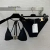 Damskie stroje kąpielowe 2024 Black Cel Designer Bikinis Swimsuit Kobiety stroje kąpielowe zbiorniki stroje kąpielowe Thong Up okrążenie dwuczęściowe projektanci Bikini Kosze Kąpiel