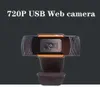 HD Webcam 720p PC USB 웹 카메라 휴대용 스트리밍 웹캠 화상 랩톱 컴퓨터 4885523 용 마이크가있는 웹캠 화상 회의