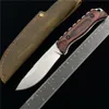 Wooden Handle BM 15002 15017 Tactical Fixed Blade Knife Camping Hunting Straight Knives Pocket EDC Security Defense Tool