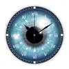Настенные часы Mystic Elegance в городском современном стиле Часы с глазным яблоком Современные часы для гостиной Спальня Декор Подарок 12 дюймов