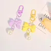 Porte-clés arc pendentif couleur bonbon accessoires de téléphone portable sac casque étudiant cadeau mode