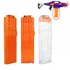 Gun Toys Universal 18 reload magazine clip gun ball clip replacement plastic magazines toy gun magazine for soft bullets for Nerf 240307