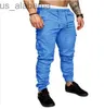 Herenbroeken Werkbroeken voor heren Comfort Katoen Zacht Tactisch Leger Cargo Combat Multi-Pocket Duty Fitness Bodybuilding-broek 240308