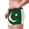 Unterhose für Männer, coole Flagge von Pakistan, Unterwäsche, Boxershorts, Herren, Breathbale-Shorts, Höschen