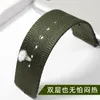 Watch Bands For Casio PRG-600YB PRG-650 PRW-6600 GA2000 Strap Waterproof Wristwatch Band Bracelet Nylon Green Khaki Black 24mm