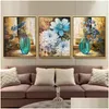 Diamond Painting Meian 5D Special Shaped Mti-Picture Combination Diamond Embroidery European Style Decor For Living Room Hand Made Mos Dhpix