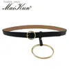 Ceintures Maikun ceintures fines pour femmes haute qualité boucle ardillon en métal femme belle sangle ceinture femmes ceintures pour robe jean L240308