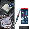 Fans & Coolings Fans Coolings 4G Mx-4 Thermal Compound Mx4 Conductive Grease Sile Paste For Heat Sink Processor Cpu Gpu Rx580 Cooler C Dhwid