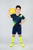 アダルトキッズフットボールジャージーの男の子カスタマイズサッカーユニフォームキットスポーツ服フットサルスポーツウェアトレーニングトラックスーツチャイルド240306