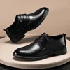 Sapatos casuais oxford couro masculino rendas até preto negócios escritório apartamentos zapatos de hombre chaussure homme