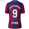 Maglie da calcio 23 24 Lewandowski Gavi S Pedri Rosalia 4th Ansu Fati De Futbol Camisetas Raphinha Maglia da calcio Uomo Donna Barca KitH240308